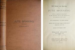 Imagen del vendedor de The Theory and Practice of Jute Spinning. Being a complete description of the machines used in the preparation and spinning of Jute Yarns. a la venta por Hesperia Libros