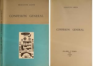 Seller image for Confesin general. Poemas. for sale by Hesperia Libros