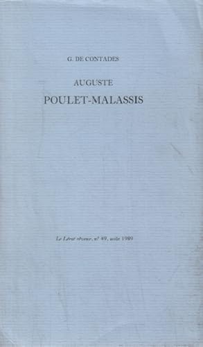 Bild des Verkufers fr Auguste poulet-malassis zum Verkauf von librairie philippe arnaiz