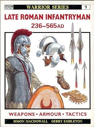 Late Roman Infantryman 236-565 AD: Weapons, Armour, Tactics (Osprey Warrior Series 9)