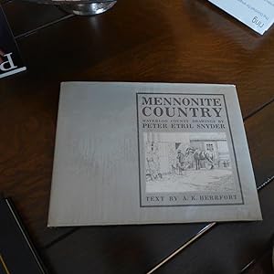 Seller image for Mennonite Country: Waterloo County Drawings for sale by Annandale Books