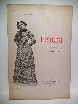 Imagen del vendedor de Fecha. (Parodia de la comedia del insigne Prez Galds, "Mariucha". En un acto, dividido en cinco cuadros, en prosa y verso. Estrenada en el Teatro Eslava de Madrid, la noche del 11 de Diciembre de 1903) a la venta por Librera Miguel Miranda