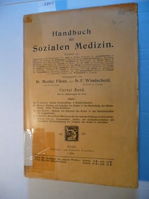 Imagen del vendedor de Soziale Krankenpflege in Krankenhusern (=Handbuch der Sozialen Medizin, (Hrsg. M. Frst und F. Windscheid, Band 4) a la venta por Gebrauchtbcherlogistik  H.J. Lauterbach