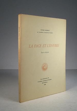 Seller image for La face et l'envers. Essais critiques for sale by Librairie Bonheur d'occasion (LILA / ILAB)