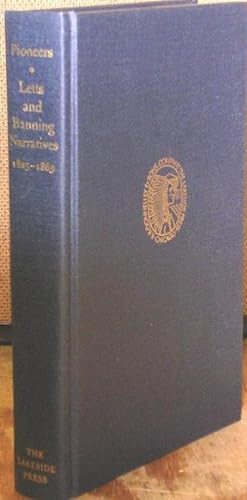 Imagen del vendedor de Pioneers, Narratives of Noah Harris Letts and Thomas Allen Banning, 1825-1865 a la venta por Austin's Antiquarian Books