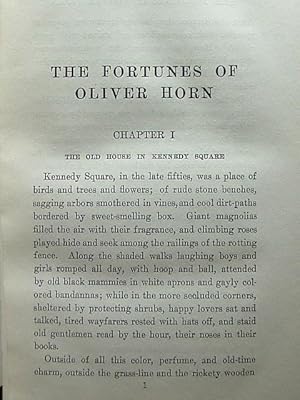 Image du vendeur pour THE FORTUNES OF OLIVER HORN mis en vente par The Book Abyss