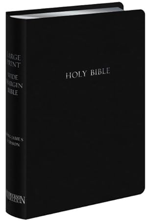 Seller image for Holy Bible : King James Version, Black Bonded Leather, Wide Margin Bible for sale by GreatBookPrices