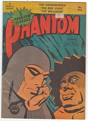 The Phantom No. 912 - The Hawkmaster, The Bike Gang, The Massacre