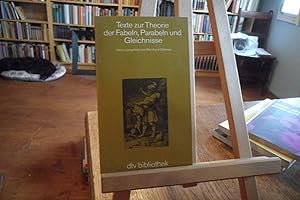 Seller image for Texte zur Theorie der Fabeln, Parabeln und Gleichnisse. for sale by Antiquariat Floeder