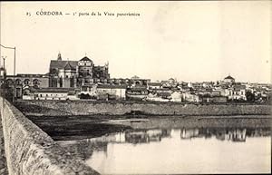 Bild des Verkufers fr Ansichtskarte / Postkarte Cordoba Andalusien Spanien, Panoramablick auf die Stadt zum Verkauf von akpool GmbH