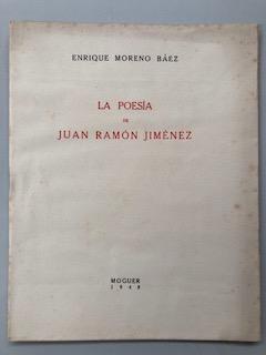 LA POESIA DE JUAN RAMON JIMENEZ