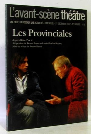 Seller image for L'Avant-Scne thtre N 1233-1234 ; Les Provinciales for sale by crealivres