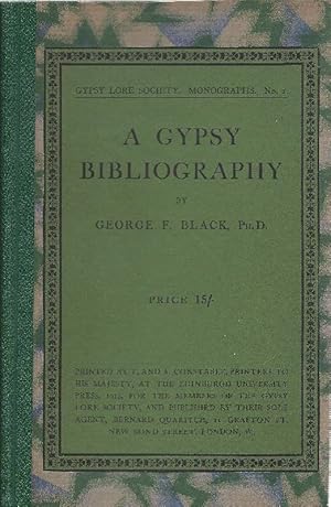 A Gypsy Bibliography