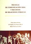 Seller image for Tcnicas de comunicacin oral y recursos de relaciones pblicas for sale by AG Library