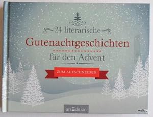 Immagine del venditore per 24 literarische Gutenachtgeschichten fr den Advent zum Aufschneiden. venduto da Antiquariat Gntheroth