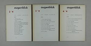 Seller image for Augenblick. Redaktion Elisabeth Walther. for sale by Daniel Thierstein