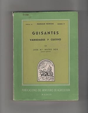 Imagen del vendedor de Guisantes. Variedades y cultivo. a la venta por Librera El Crabo