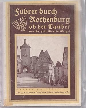Führer durch Rothenburg ob der Tauber 27. und 28.Auflage