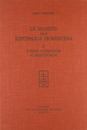 Image du vendeur pour Le monete della Repubblica fiorentina. Vol. 2: Corpus nummorum florentinorum mis en vente par Libro Co. Italia Srl