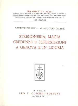 Immagine del venditore per Stregoneria, magia, credenze e superstizioni a Genova e in Liguria venduto da Libro Co. Italia Srl