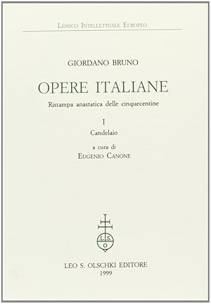 Image du vendeur pour Opere italiane mis en vente par Libro Co. Italia Srl