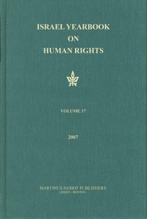 Immagine del venditore per 37: Israel Yearbook on Human Rights 2007 venduto da Libro Co. Italia Srl