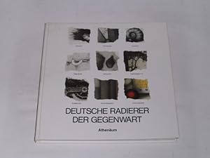Bild des Verkufers fr Deutsche Radierer der Gegenwart. Kunsthalle Darmstadt, 12.9. - 31.10.1982 zum Verkauf von Der-Philo-soph