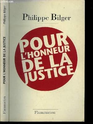 Image du vendeur pour POUR L HONNEUR DE LA JUSTICE mis en vente par Le-Livre