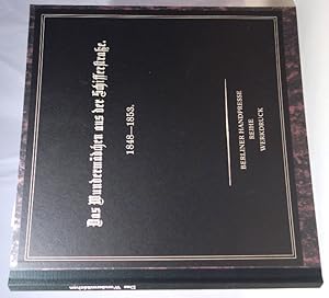 Das Wundermädchen aus der Schifferstraße Berlin 1848-1853. Herausgegeben und mit kritischen Anmer...