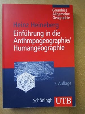 Einführung in die Anthropogeographie / Humangeographie