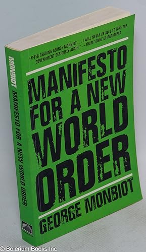 Seller image for Manifesto for a new world order for sale by Bolerium Books Inc.