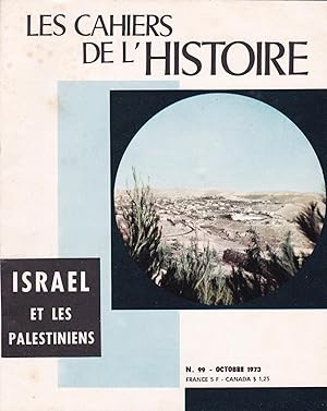 Image du vendeur pour Isral et les palestiniens - Les cahiers de l'histoire n 99 mis en vente par Pare Yannick