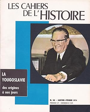 Imagen del vendedor de La Yougoslavie, des origines  nos jours - Les cahiers de l'histoire n 101 a la venta por Pare Yannick