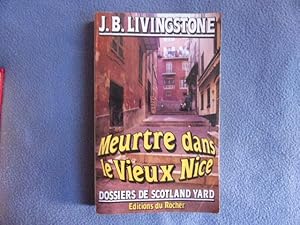 Imagen del vendedor de Meurtre dans le vieux nice a la venta por arobase livres