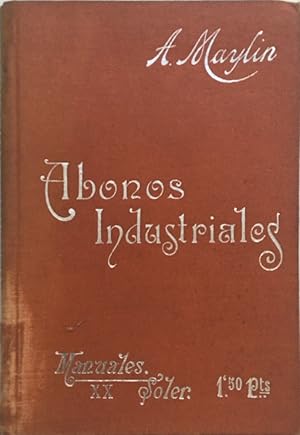 Imagen del vendedor de Abonos industriales a la venta por Els llibres de la Vallrovira