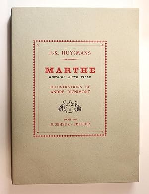 MARTHE, HISTOIRE D'UNE FILLE. 1/25 ex. Japon Esquisse originale