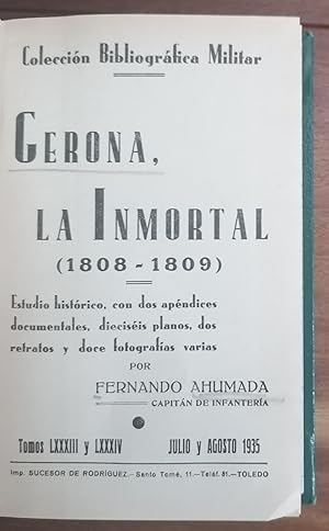 GERONA, LA INMORTAL (1808 - 1809)