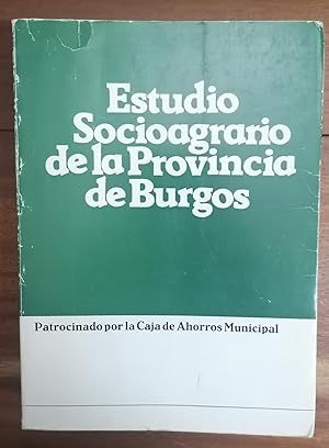ESTUDIO SOCIOAGRARIO DE LA PROVINCIA DE BURGOS