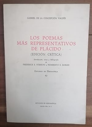 Seller image for LOS POEMAS MS REPRESENTATIVOS DE PLCIDO for sale by Itziar Arranz Libros & Dribaslibros