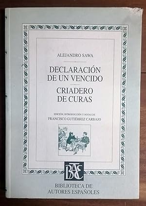 Imagen del vendedor de declaracin de un Vencido a la venta por Itziar Arranz Libros & Dribaslibros