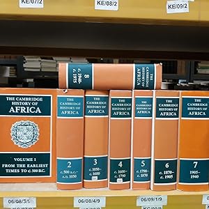 THE CAMBRIDGE HISTORY OF AFRICA (COMPLETE IN 8 VOLUMES)