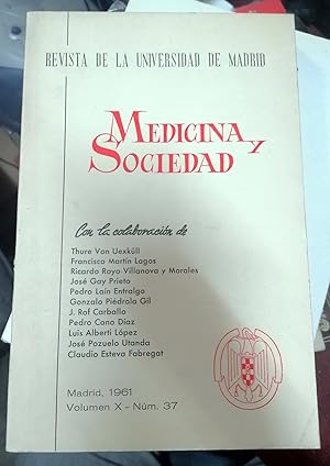 REVISTA DE LA UNIVERSIDAD DE MADRID. MEDICINA Y SOCIEDAD.