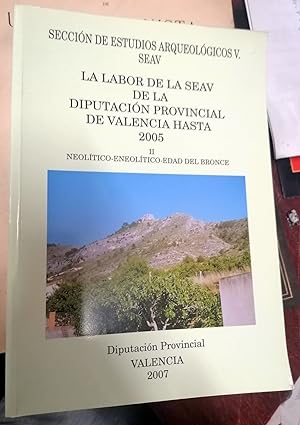 LA LABOR DE LA SEAV DE LA DIPUTACIÓN PROVINCIAL DE VALENCIA HASTA 2005. 79 años de arqueología va...