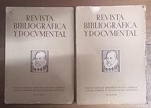REVISTA BIBLIOGRÁFICA Y DOCUMENTAL. 2 Vols