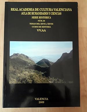 REAL ACADEMIA DE CULTURA VALENCIANA. AULA DE HUMANIDADES Y CIENCIAS. Serie histórica. Número 30