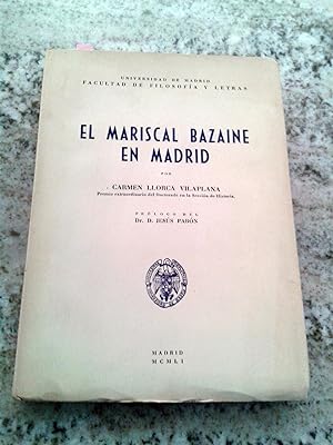 EL MARISCAL BAZAINE EN MADRID