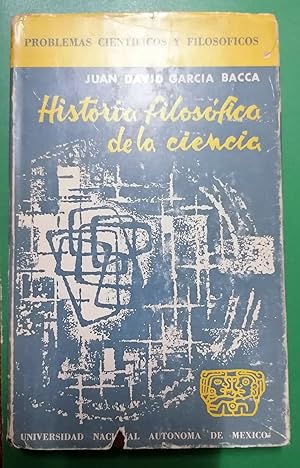 HISTORIA FILOSÓFICA DE LA CIENCIA