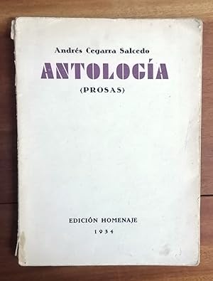 ANTOLOGIA (prosas)