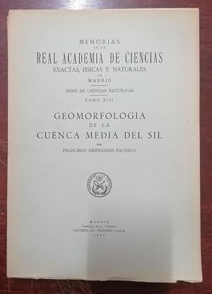 GEOMORFOLOGÍA DE LA CUENCA MEDIA DEL SIL.