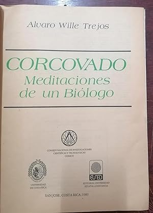 CORCOVADO MEDITACIONES DE UN BIÓLOGO